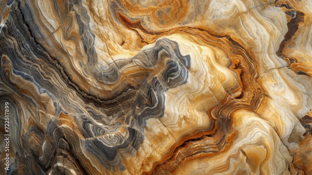 A captivating work of natural art, the intricate patterns of a tree's bark resemble an abstract painting upon the surface of a weathered rock A captivating work of natural art, the intricate patterns of a tree's bark resemble an abstract painting upon the surface of a weathered rock