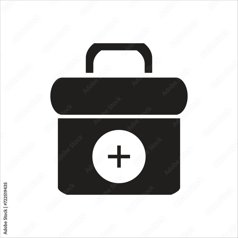 first aid box vector icon line template first aid box vector icon line template