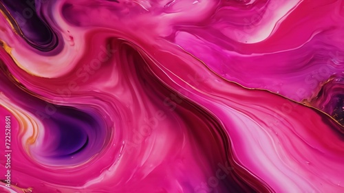 Natural luxury abstract fluid art painting in alcohol ink technique. Tender and dreamy wallpaper. Mixture of colors creating transparent .Ai generative