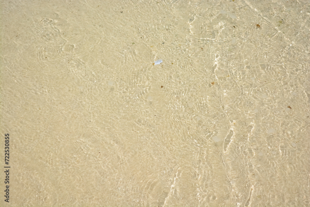 Clean and clear light blue water of Caribbean sea. Clean and clear light blue water of Caribbean sea.