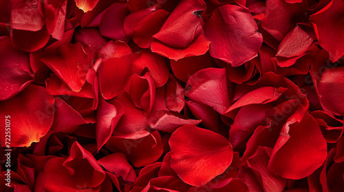 Background with red romantic rose petals. Red roses. valentine's day. rose gift. symbol of love. wallpaper. beautiful flower.