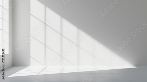 Empty white studio background. Design for displaying product. © buraratn