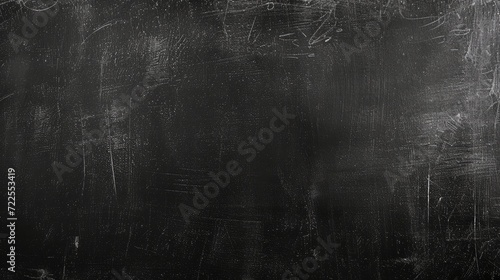 Old black background. Blackboard. Chalkboard texture. Concrete. Cement © buraratn