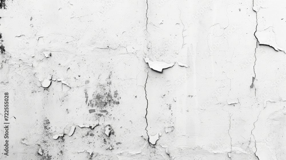 Fototapeta premium White Grunge Wall Background.