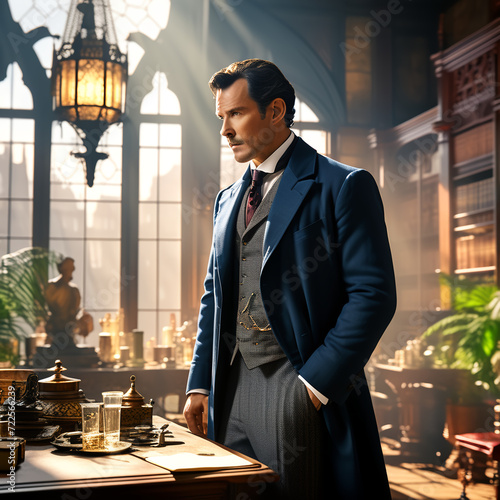 I am worried because Sherlock Holmes' problem/case is not resolved.
셜록 홈즈의 고민/사건이 풀리지않아 고민하고있다.
Generative AI