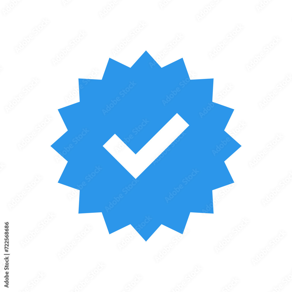 verified icon vector. verification check mark. approved icon verified icon vector. verification check mark. approved icon