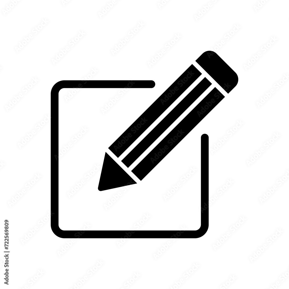 Edit icon vector. edit document icon. edit text icon. pencil. sign up Edit icon vector. edit document icon. edit text icon. pencil. sign up