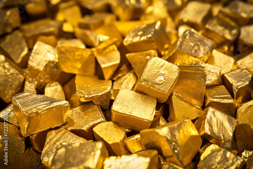 Golden Nuggets Close-Up