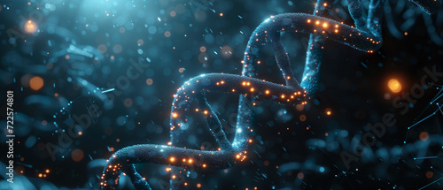 Future medical technology, Medical web banner, DNA