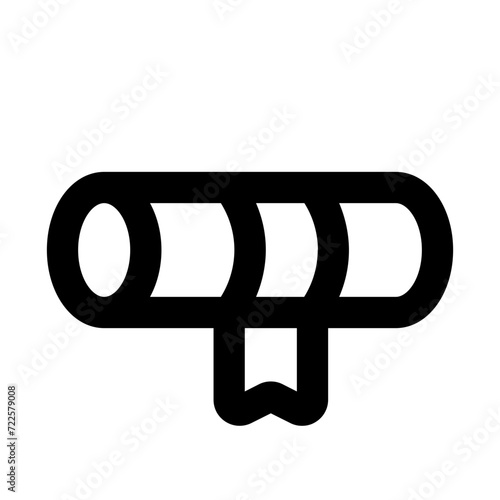 Graduation Line Icon