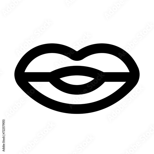 Mouth Line Icon