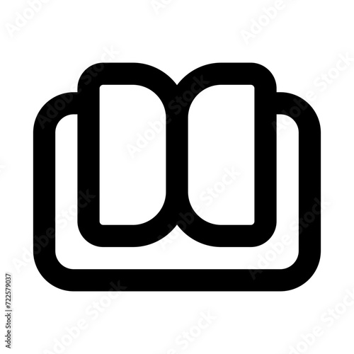 Open Book Line Icon