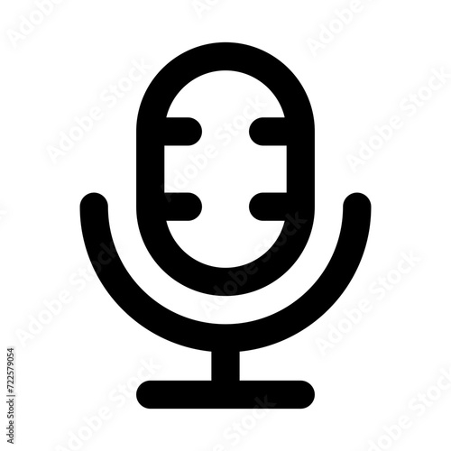 Microphone Line Icon