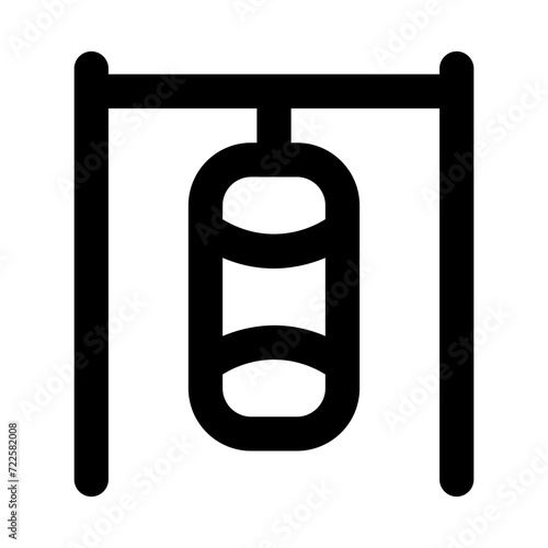 Sandbag Line Icon