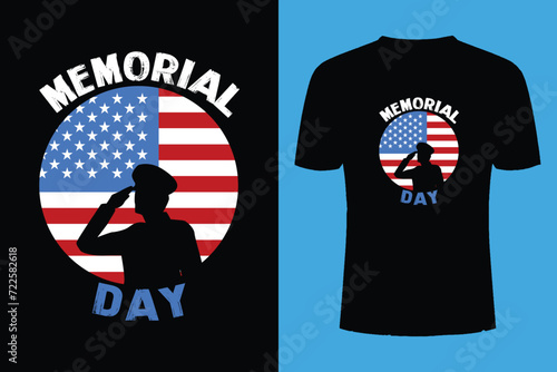 Memorial day t shirt design illustrator