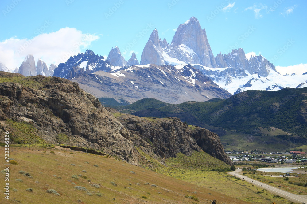 Mount Fitz Roy in El Chalten, Patagonia Argentina