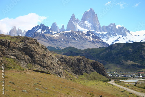 Mount Fitz Roy in El Chalten, Patagonia Argentina