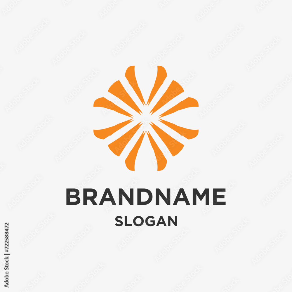 Abstract business logo design