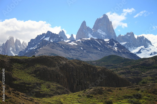 Mount fitz Roy in El Chalten  Argentina