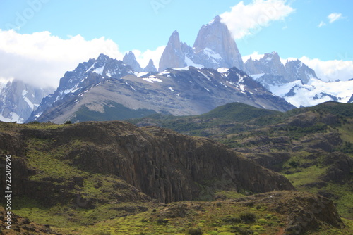 Mount fitz Roy in El Chalten  Argentina