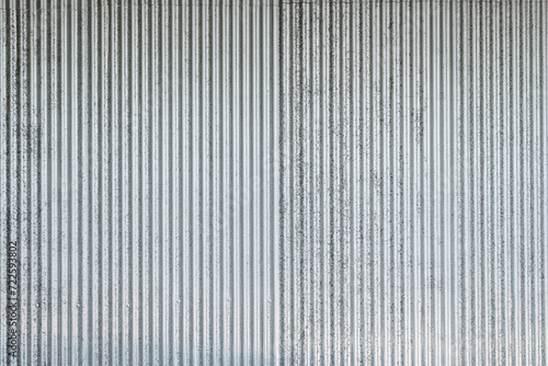 Zinc wall texture background. Image size for banner.