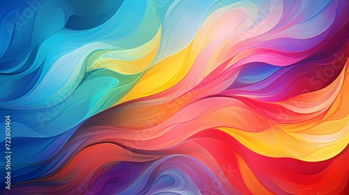 Mesmerizing abstract background with vibrant swirling patterns and gradients, creating a visual feast of color and form