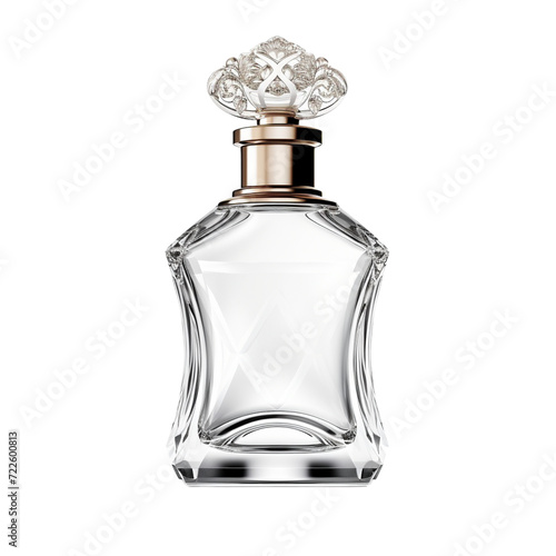 perfume bottle isolated on white