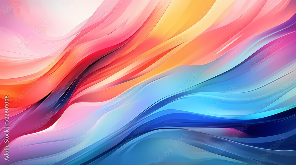 Mesmerizing abstract background with vibrant swirling patterns and gradients, creating a visual feast of color and form