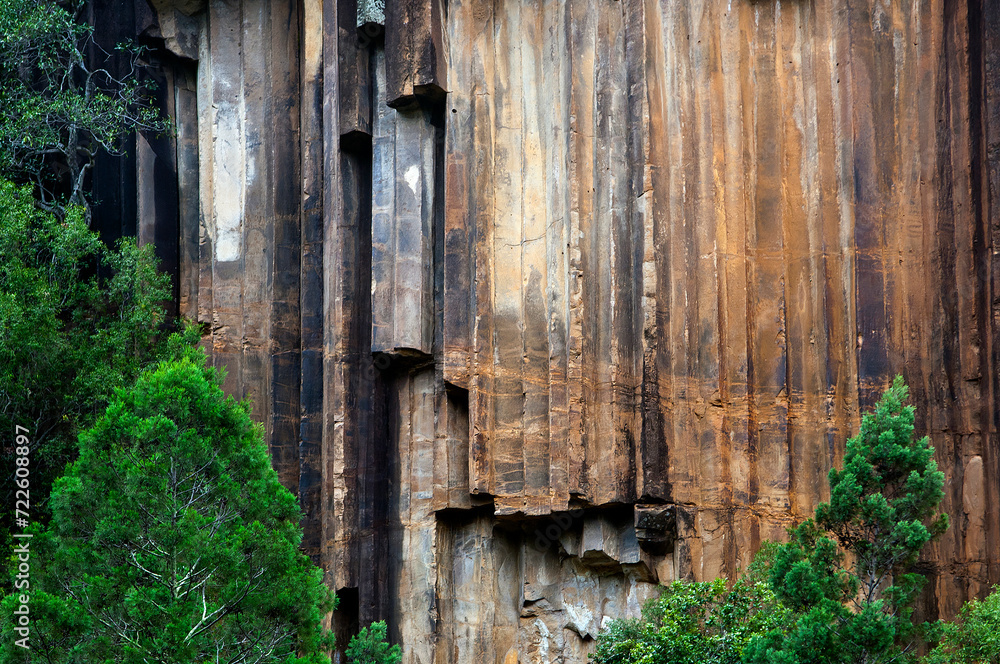 Amazing natural formations of Sawn Rocks, Narrabri, Australia Amazing natural formations of Sawn Rocks, Narrabri, Australia