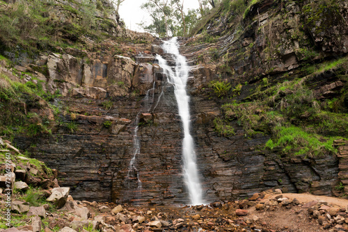 Silverband falls waterfall in the Grampians region of Australia
