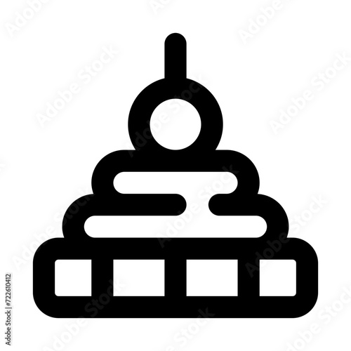 Brushchetta Line Icon