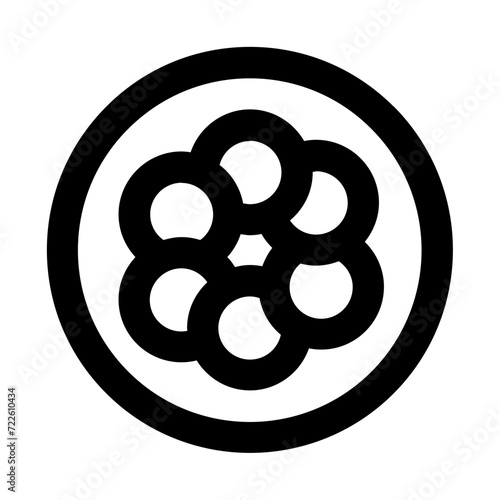 Shaobing Line Icon