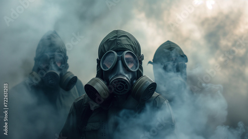 Nuclear Biological Chemical (NBC) Training or Situations with People Wearing Protective Gear