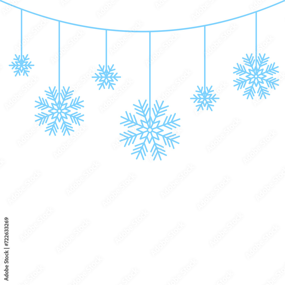 Snowflake Hanger Shape Snowflake Hanger Shape