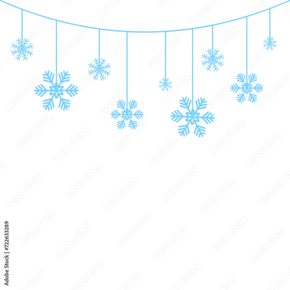 Snowflake Hanger Shape Snowflake Hanger Shape