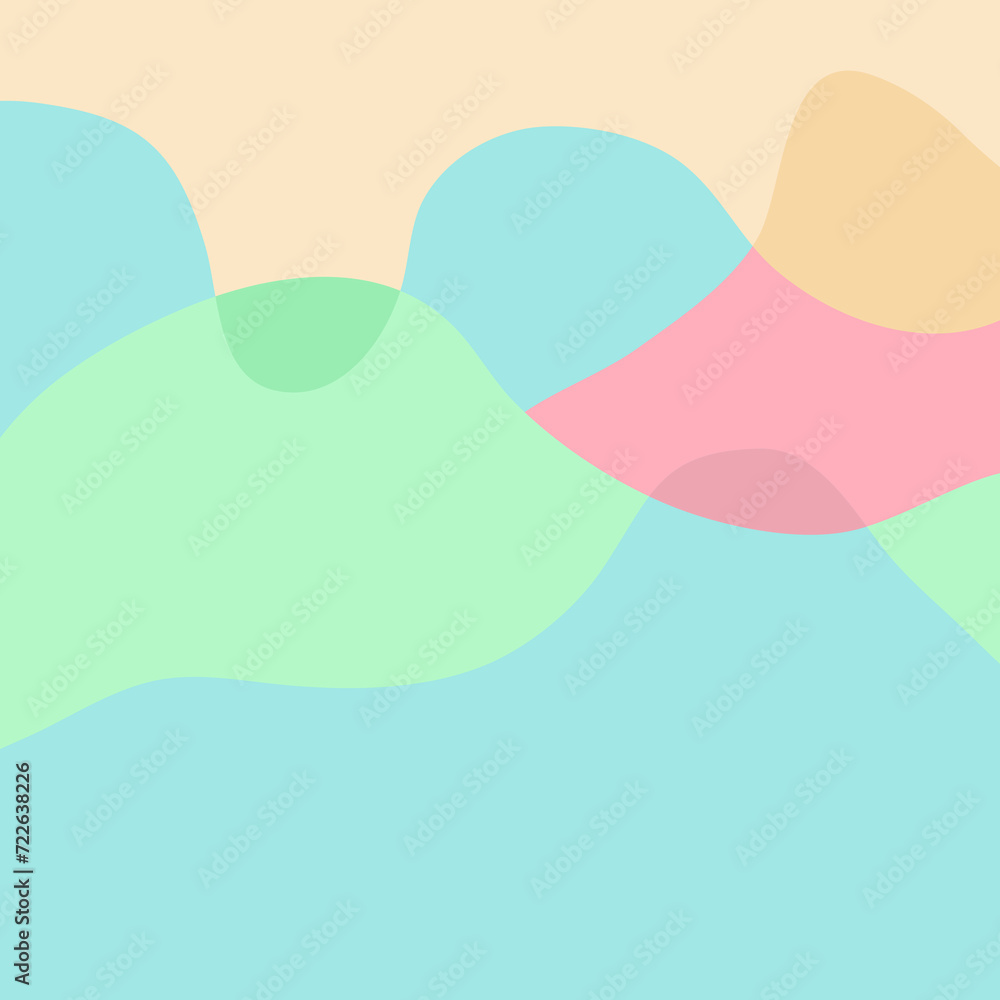 Abstract colorful fluid vector background