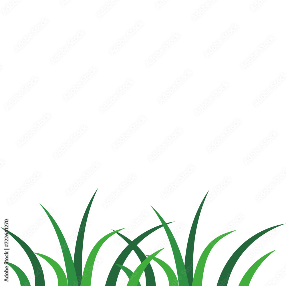 Fototapeta premium Realistic Vector Grass