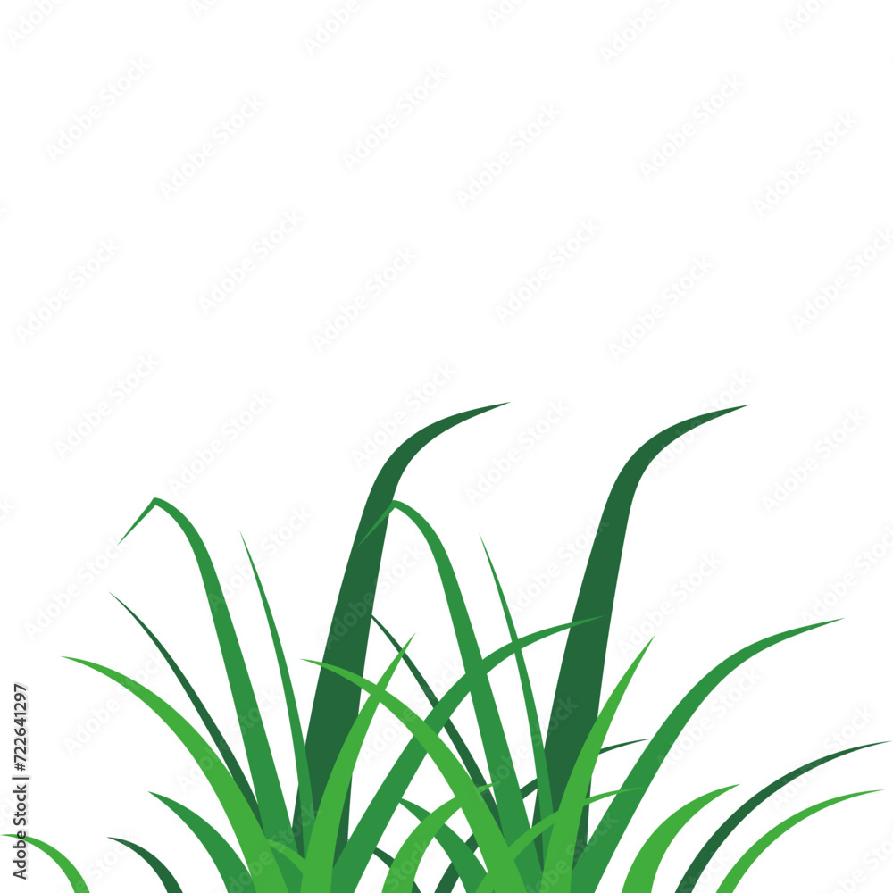 Realistic Vector Grass Realistic Vector Grass