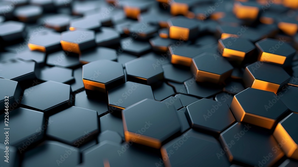 Abstract hexagon geometry background Abstract hexagon geometry background