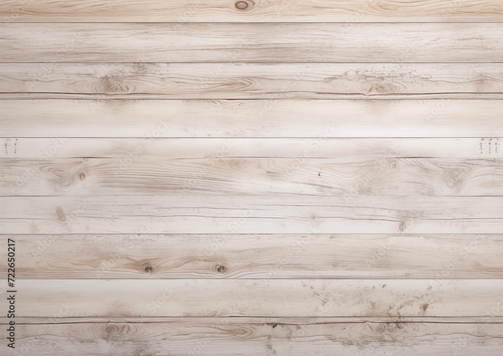 Naklejka premium シャビーシックな板の壁面。AI生成画像