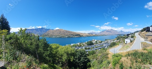 View from the Queenstown Hill New Zealand 