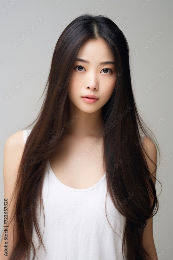 hair model hair model