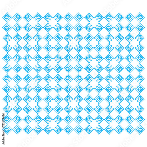 Seamless geometric pattern