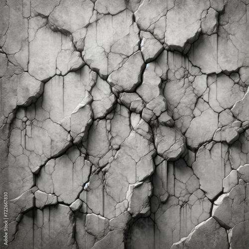 An image depicting multiple cracks on a cement wall