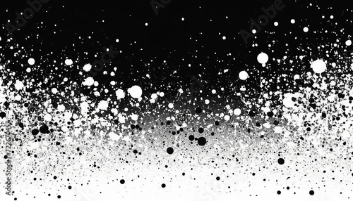 Grunge Effect Vector: Black and White Distress Texture