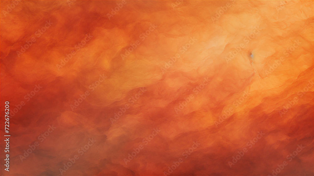 Fiery Depths: Abstract Orange Marble Texture
