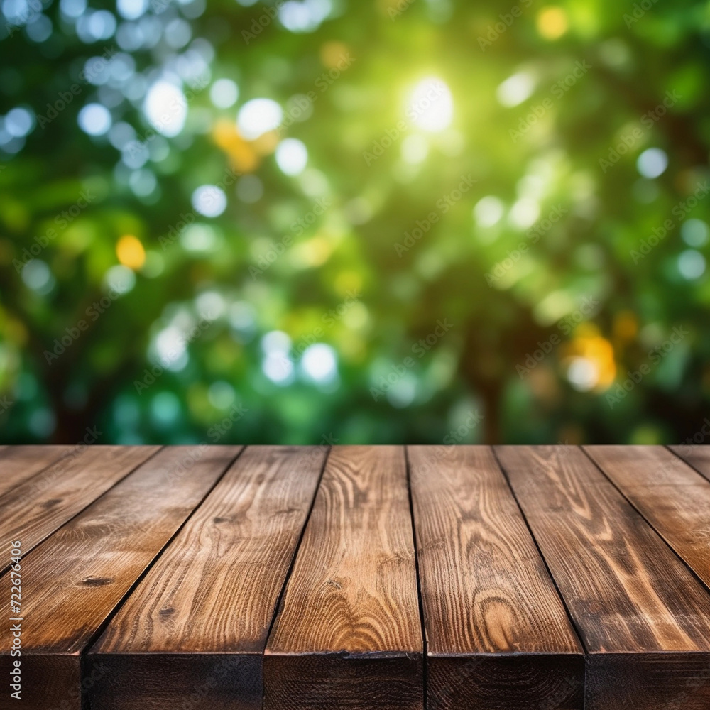 Wood table Wood table