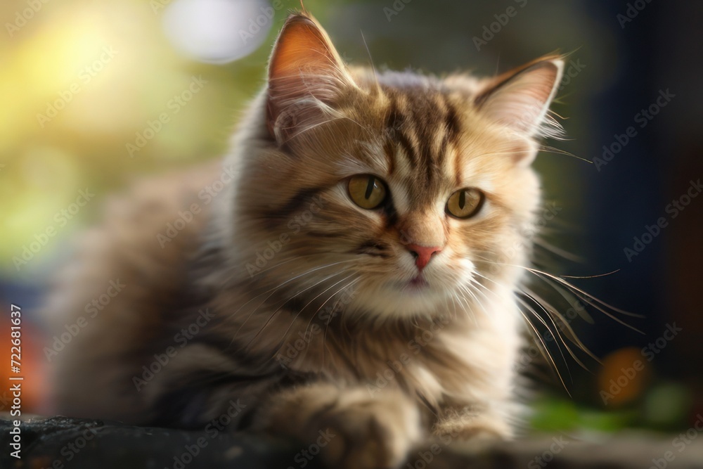 portrait of a cat with eyes portrait of a cat with eyes