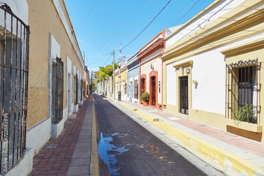 The charming historic center of Mazatlan, Sinaloa The charming historic center of Mazatlan, Sinaloa