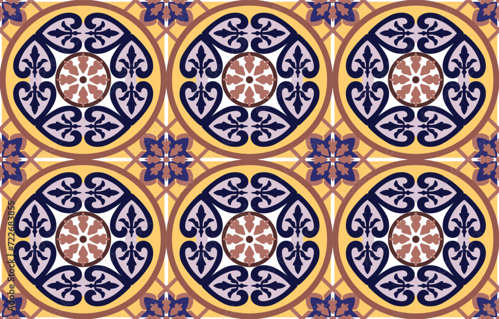 Collection Pattern to decorative tile and home wallpaper.These design is perfect for adding pattern to home decorative concrete,wood,floor,fabric ,background,wrapping,printing,clothes,carpet.